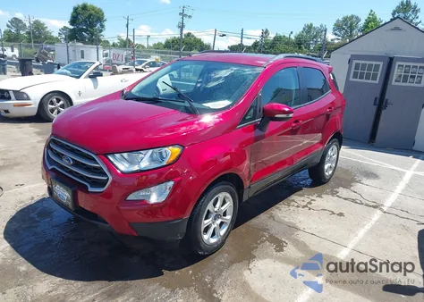 2020 Ford Ecosport Se z USA, uszkodzony, nr VIN MAJ3S2GE3LC393800